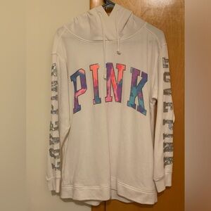 PINK VS Bling Watercolor Hoodie